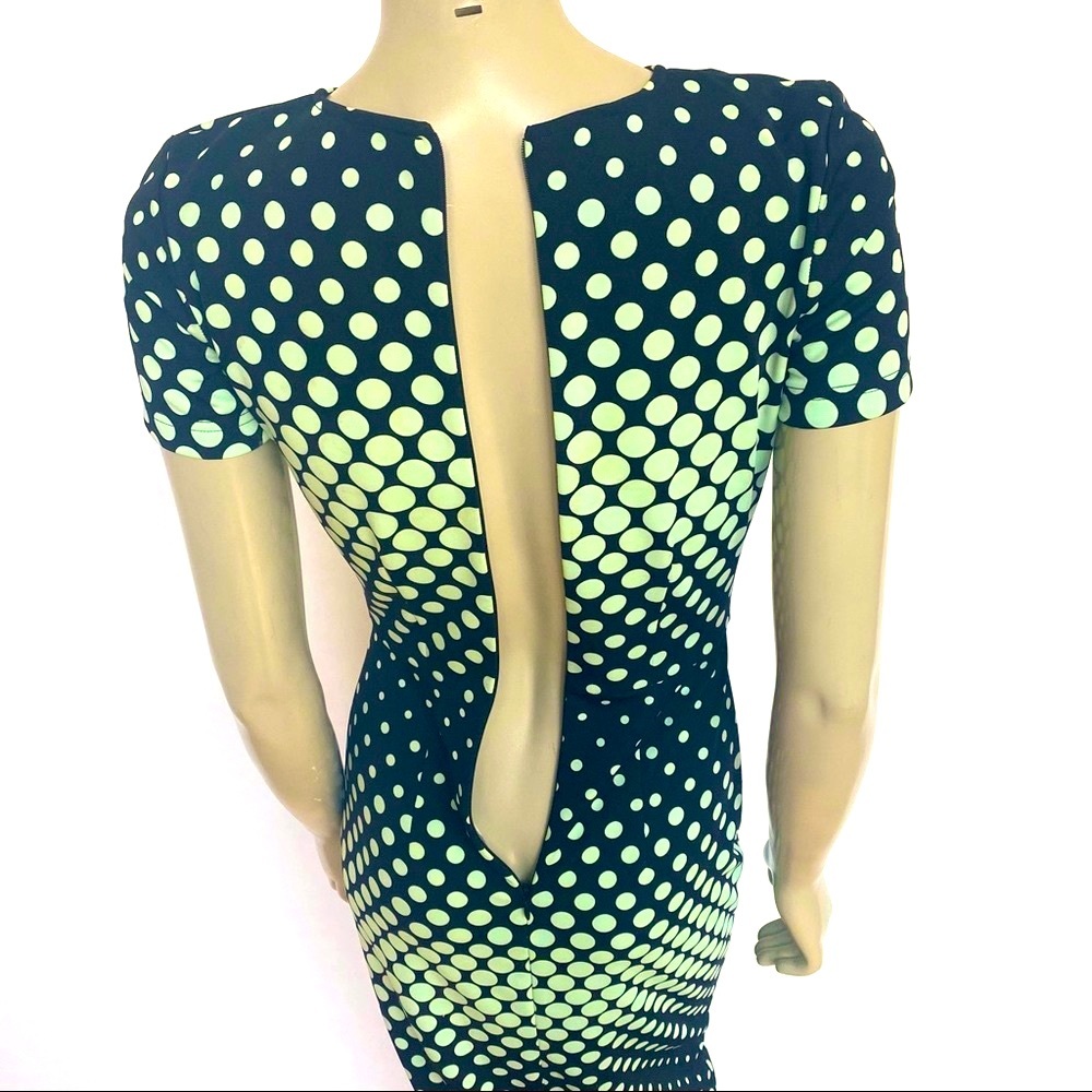 TATYANA Body hugging polka dot Dress - Picture 13 of 16